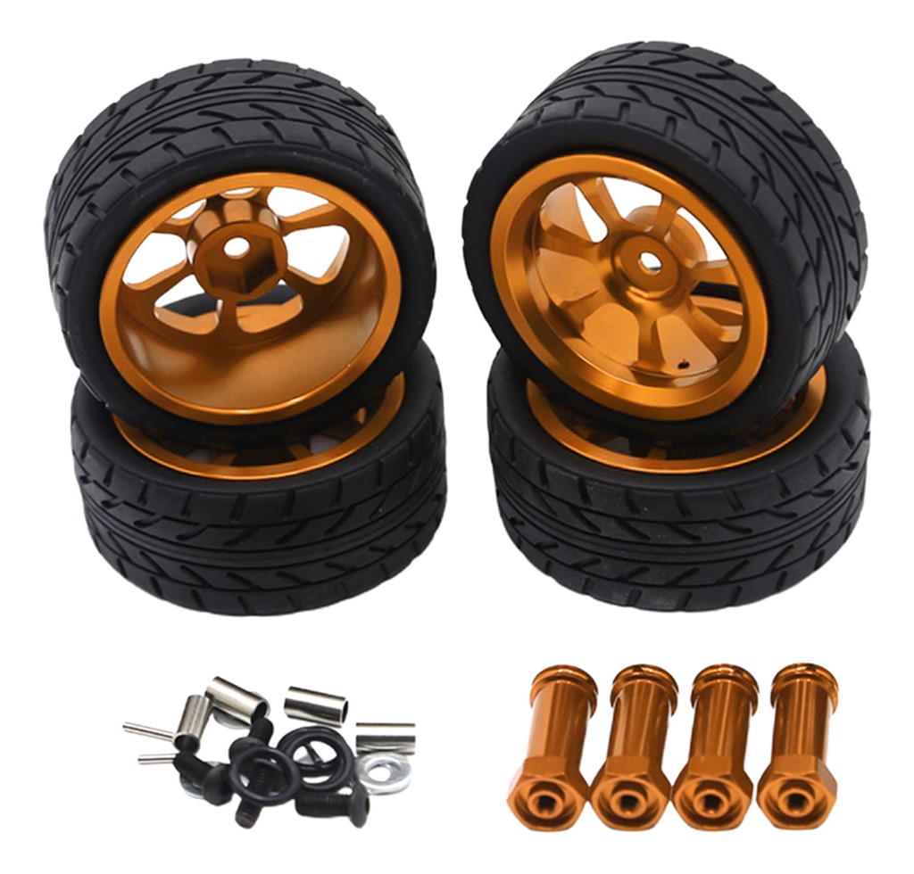 4 Peças 1/14 Rc Car Pneus Para Wltoys 144001 Com 12mm - Imagem 24