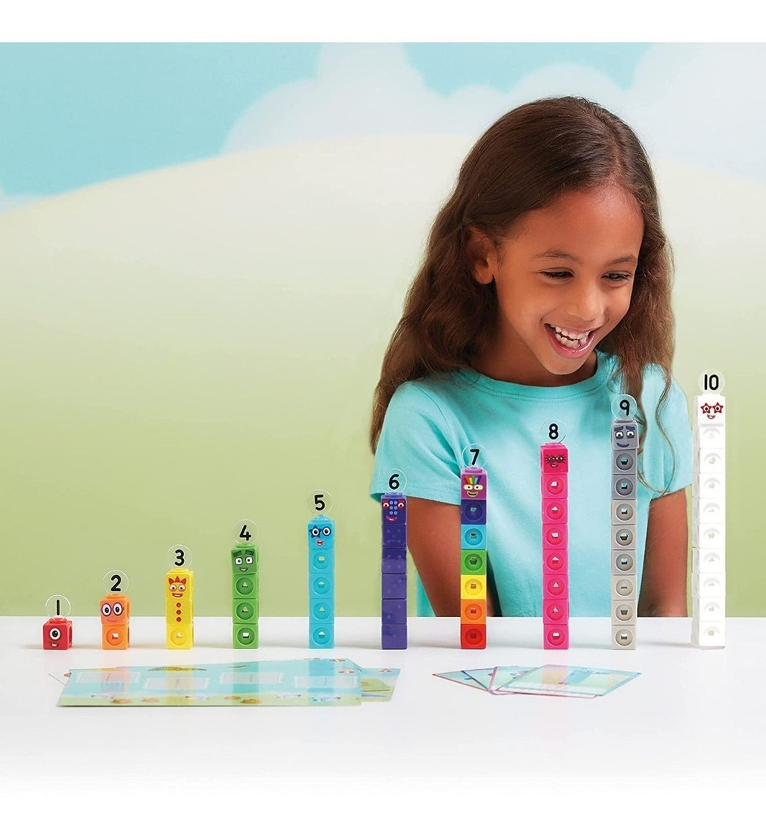 Conjunto De Atividades Hand2mind Numberblocks Mathlink Cubes - Imagem 2