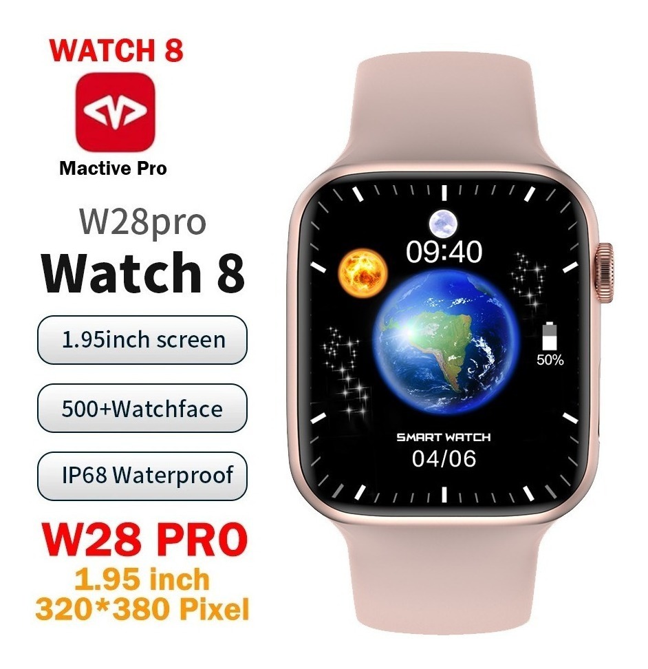 Smartwatch Iwo W28pro De Carregamento De Chamadas S - Imagem 13
