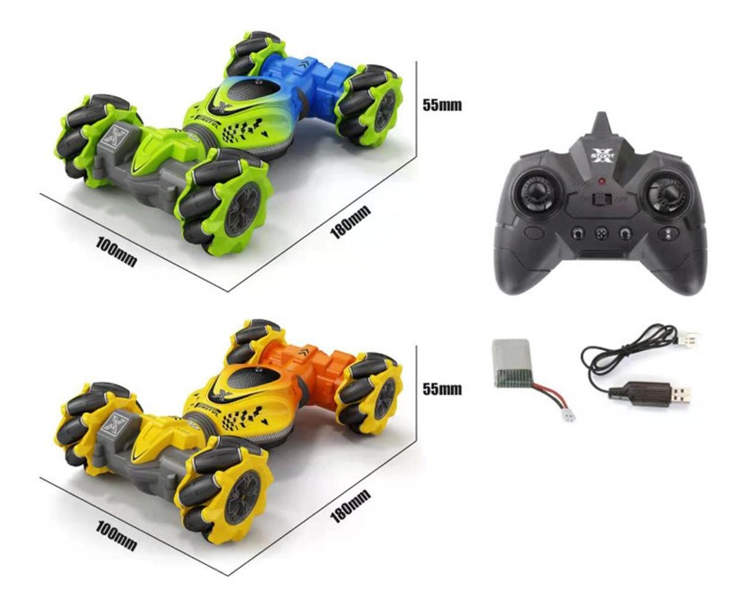 Carro De Brinquedo De Indução Por Gestos Mini Stunt Twist Ca - Imagem 2