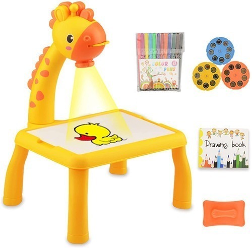 Mesa De Projetor Infantil Inteligente Com Luz E Música Apare