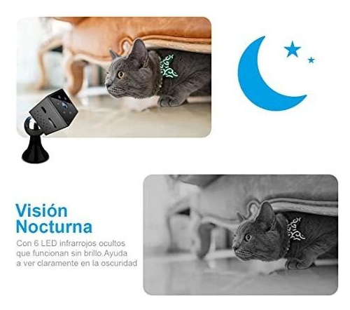 4k Ip Camera Wifi Segurança Doméstica Visão Noturna Movi Det - Imagem 3
