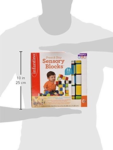 Blocos Sensoriais Infantino Press & Stay - Imagem 5
