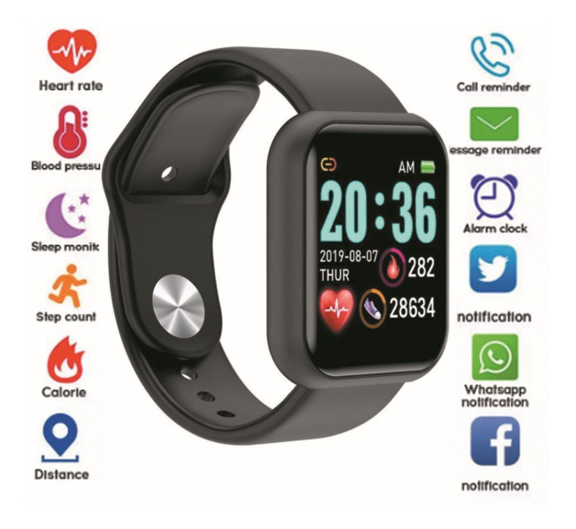 Troca De Fotos Do Smartwatch Y68 D20 - Imagem 9