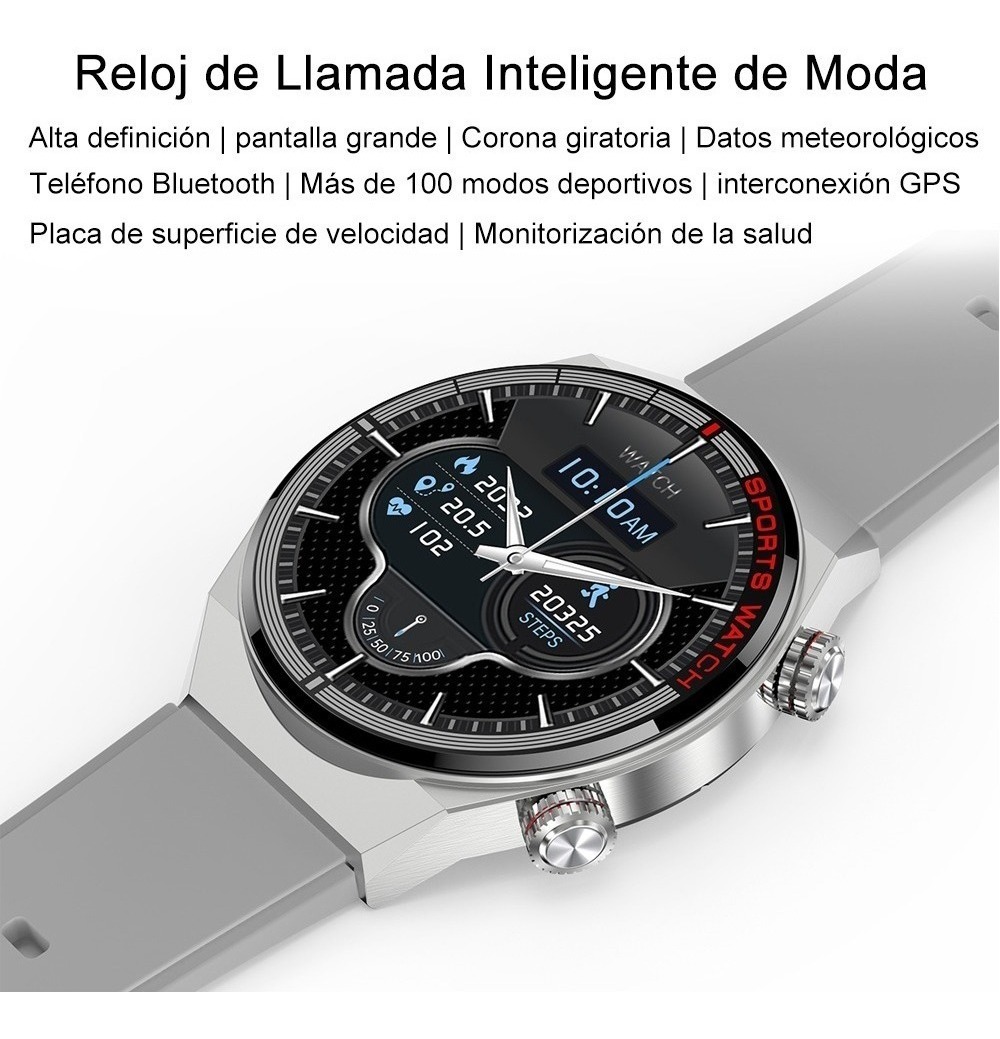 Novo Smartwatch Bluetooth Call, Moderno, Masculino, - Imagem 8