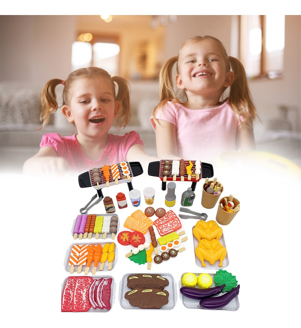Conjunto De Cozinha De Brincadeira De Fingir, Brinquedos Chu - Imagem 13