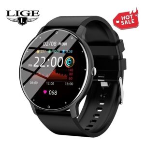 Lige Bluetooth Sport Relógios Inteligentes Homens Relógio Im