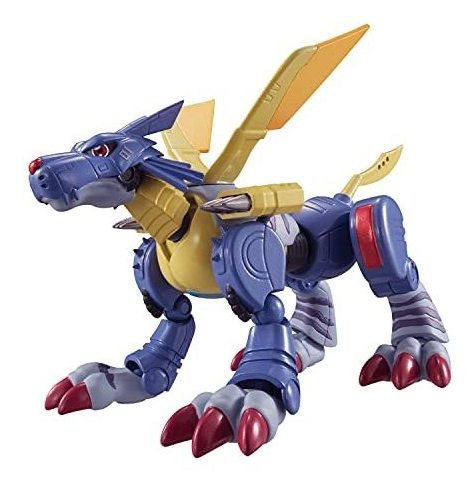 Figura De Ação Digimon Shodo 3.5 Metal Garurumon (86972) - Imagem 5