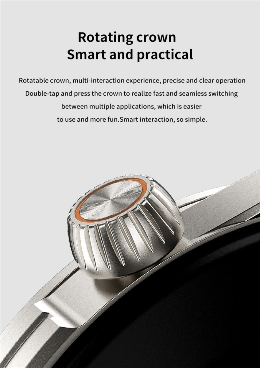 Chamada Bluetooth De Tela Grande Smartwatch Men 1.43 Amoled - Imagem 12