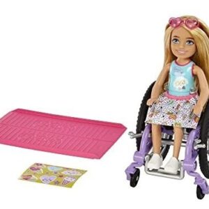 Barbie Chelsea Doll Cadeira De Rodas Chelsea Doll Blonde