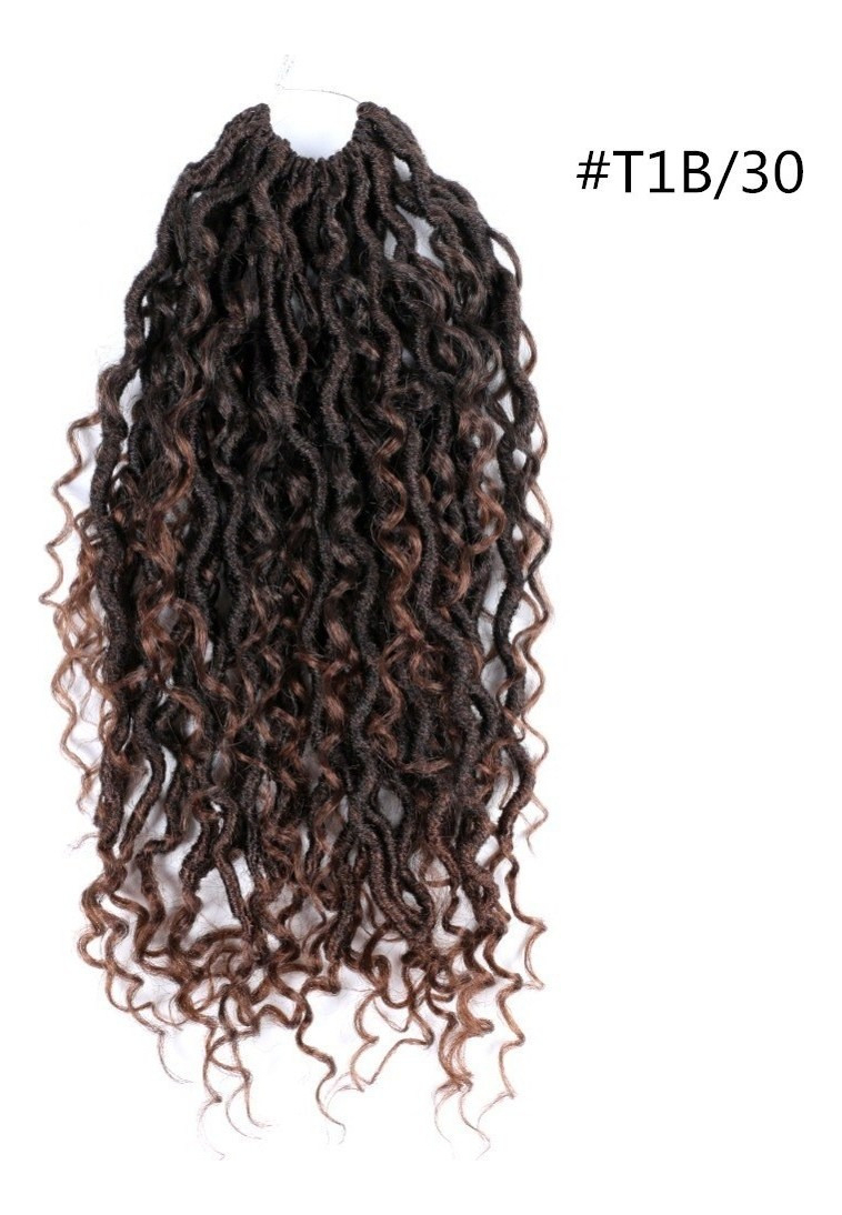 Crochet Cabelo Peruca Tranças Sintéticos Extensão Da Trança - Imagem 2