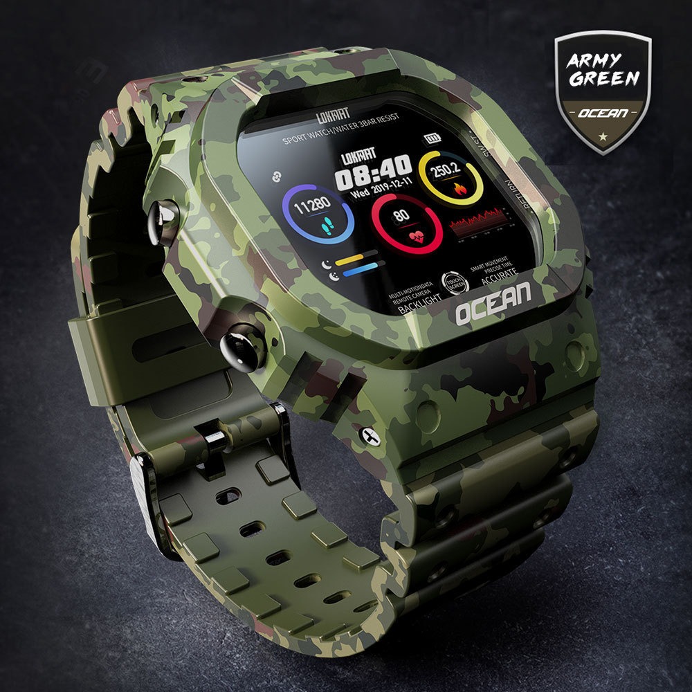 Smart Watch Ocean Pro Iwo Notificação De Rede Social - Imagem 13