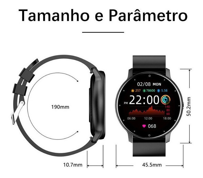 Pulseira De Smartwatch Bluetooth Sports Smart Watch - Imagem 17