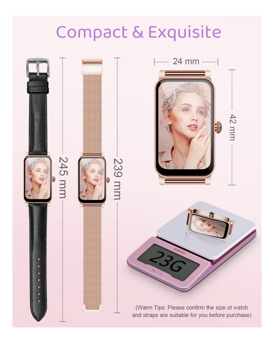 Smartwatch Smart À Prova D'água Feminino - Imagem 6