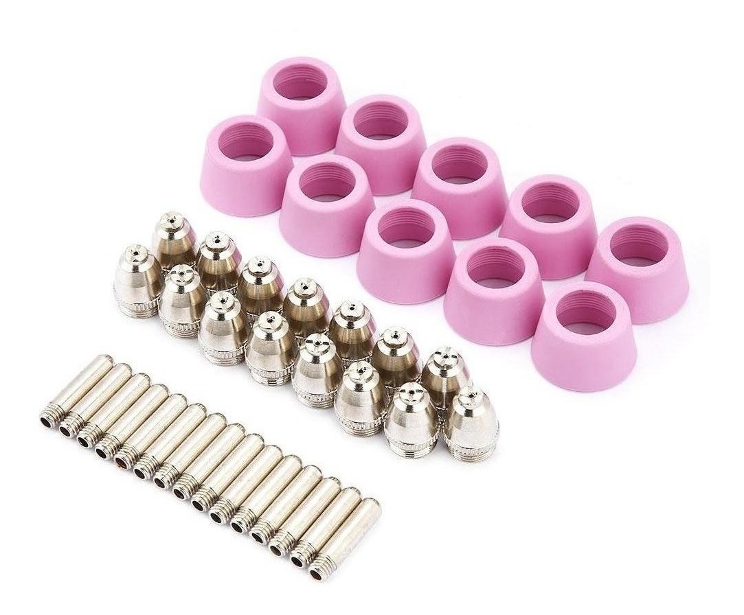 40pc/set Ag60 Sg55 Cortador Plasma Tocha Consumíveis - Imagem 4