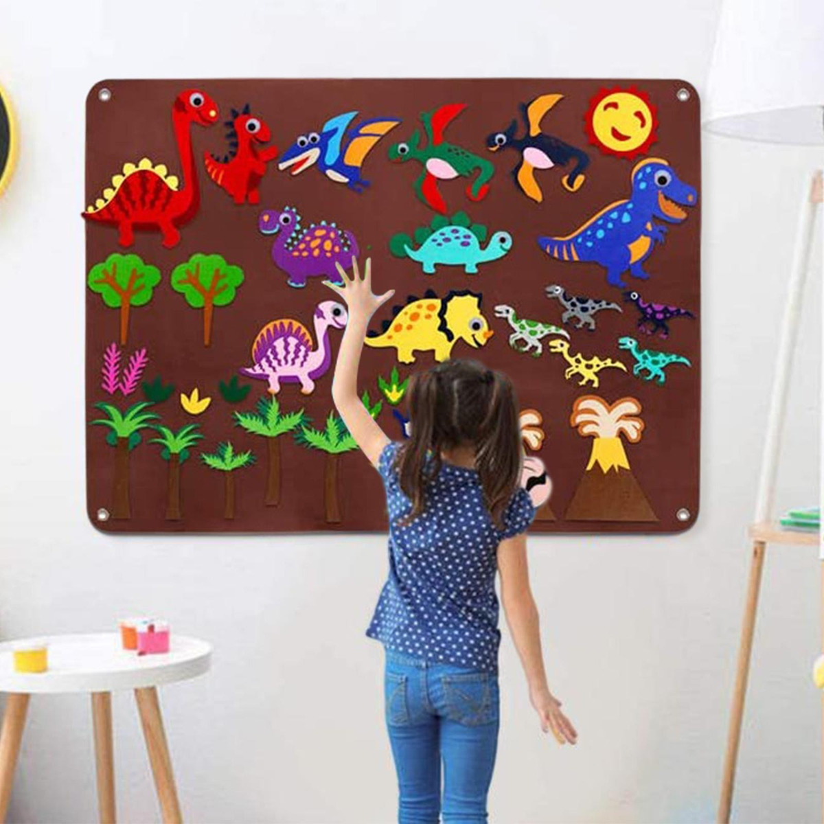 De Tabuleiro De Feltro Montessori Diy Tabuleiros De Feltro - Imagem 43