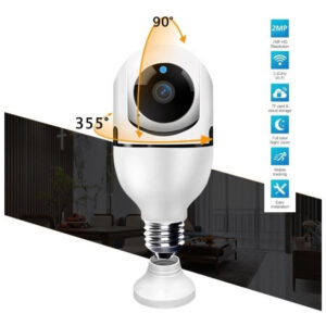 Lazhu Câmera Lampada Espia Câmera Intelbras Câmera Wifi