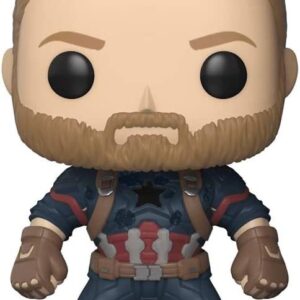 Funko Pop! Marvel: Guerra Infinita Dos Vingadores - Capitão