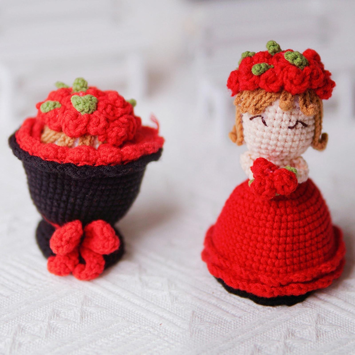 Decoração De Quarto De Boneca De De Crochê Faça Você - Imagem 29