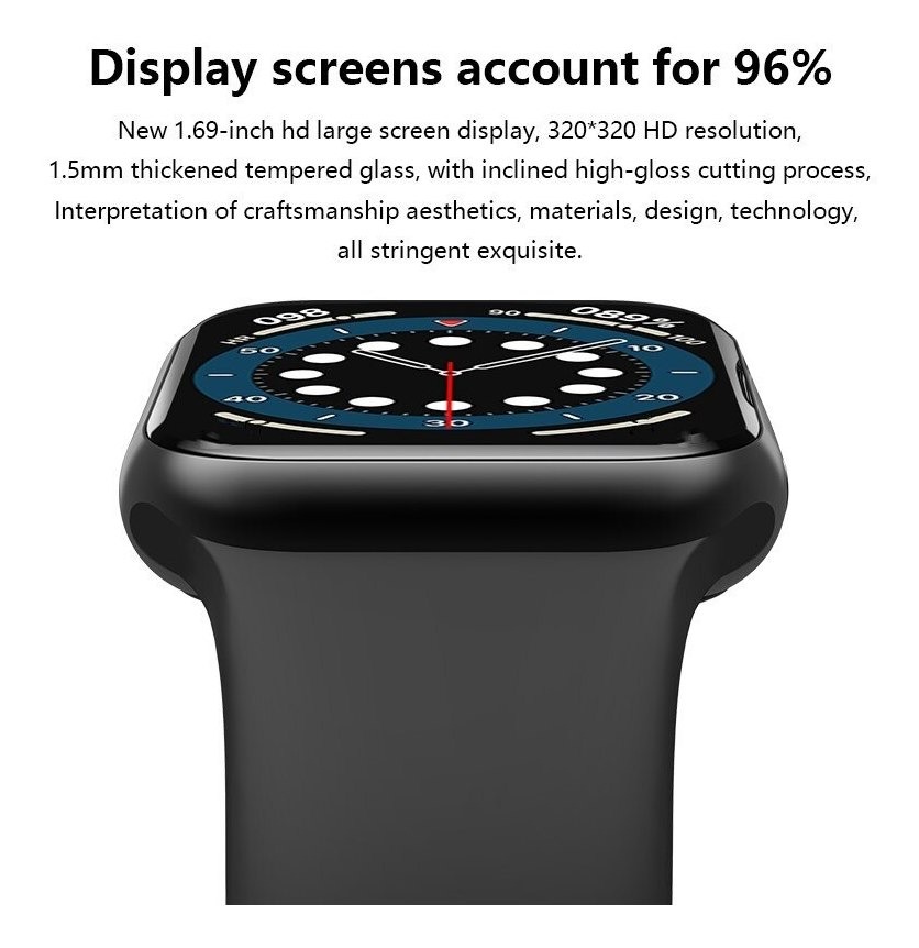 Smartwatch Esportivo Iwo I12 Resistente À Água Ip67 - Imagem 7