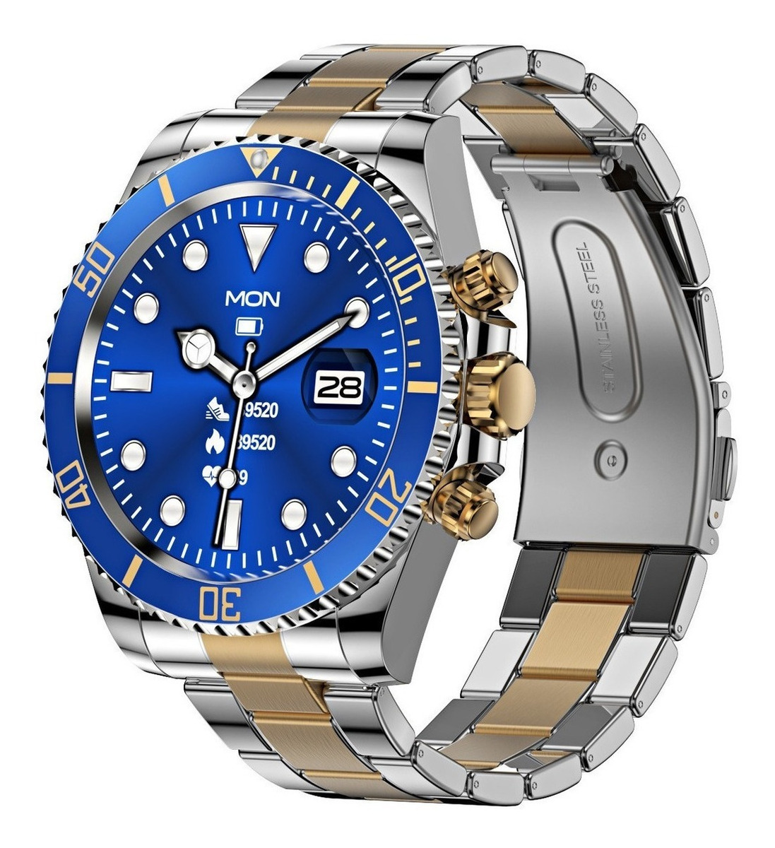 Relógio Inteligente Lokmat Men Calling Bluetooth Aw12-1