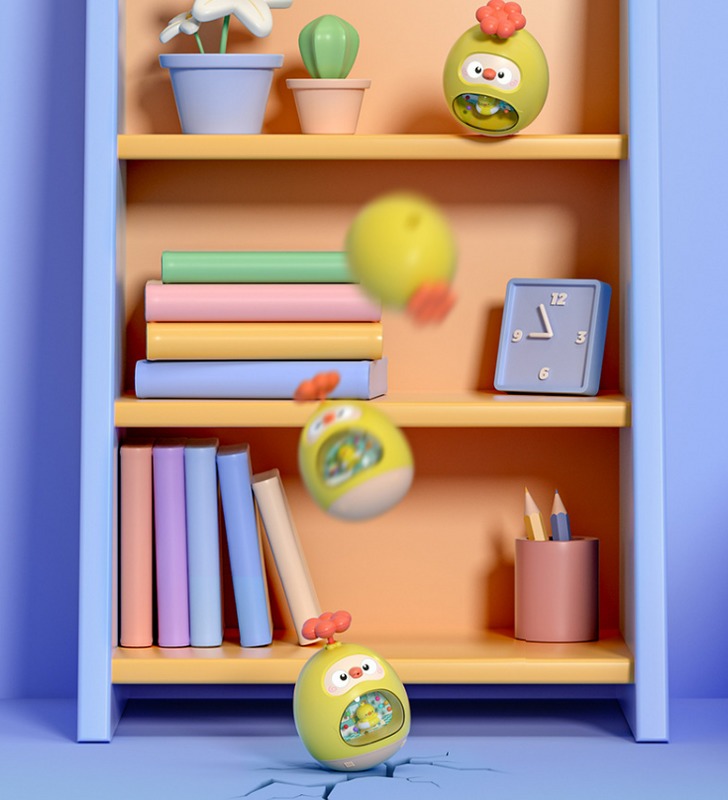 Copo De Pato Aquático Brinquedo Engraçado Relaxante Crianças - Imagem 3