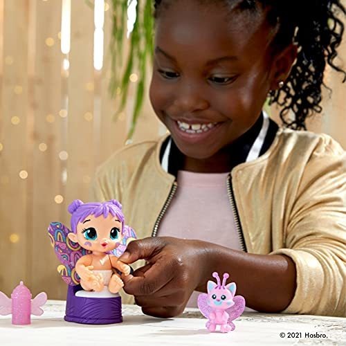 Boneca Baby Alive Glo Pixies Minis Arco-íris De Ameixa - Imagem 5