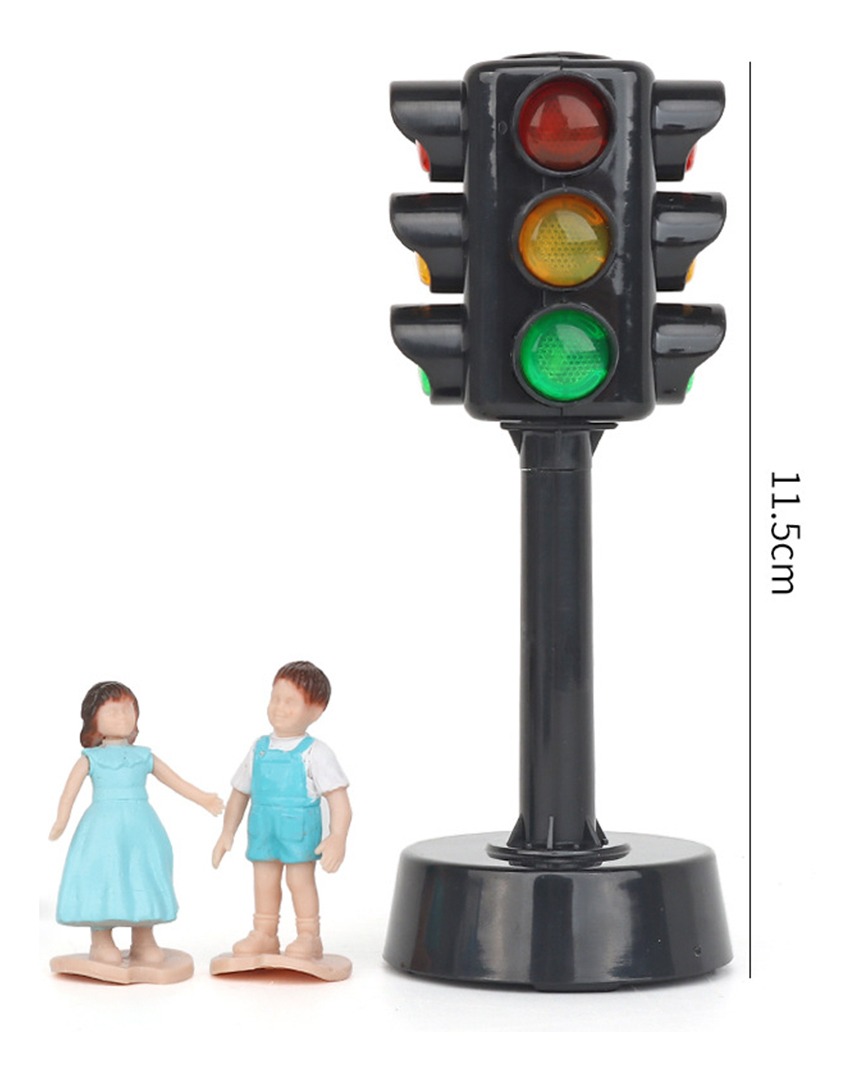 Mini Semáforo Elétrico Para Pedestres Para Pedestres Com - Imagem 9