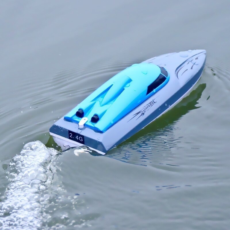 2.4g Rc Barco Elétrico Infantil Brinquedos Lancha - Imagem 4
