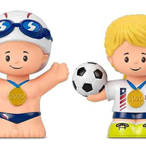 Boneco Clássico Da Fisherprice Little People Collector Team