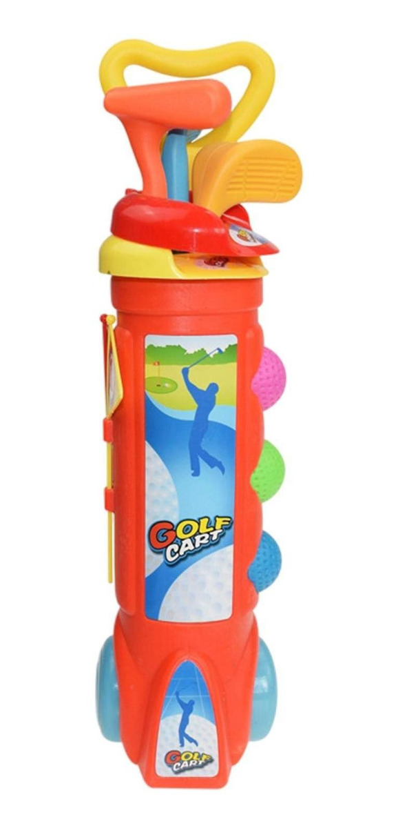 Conjunto De Tacos De Golfe Infantil Brinquedo Educativo - Imagem 12
