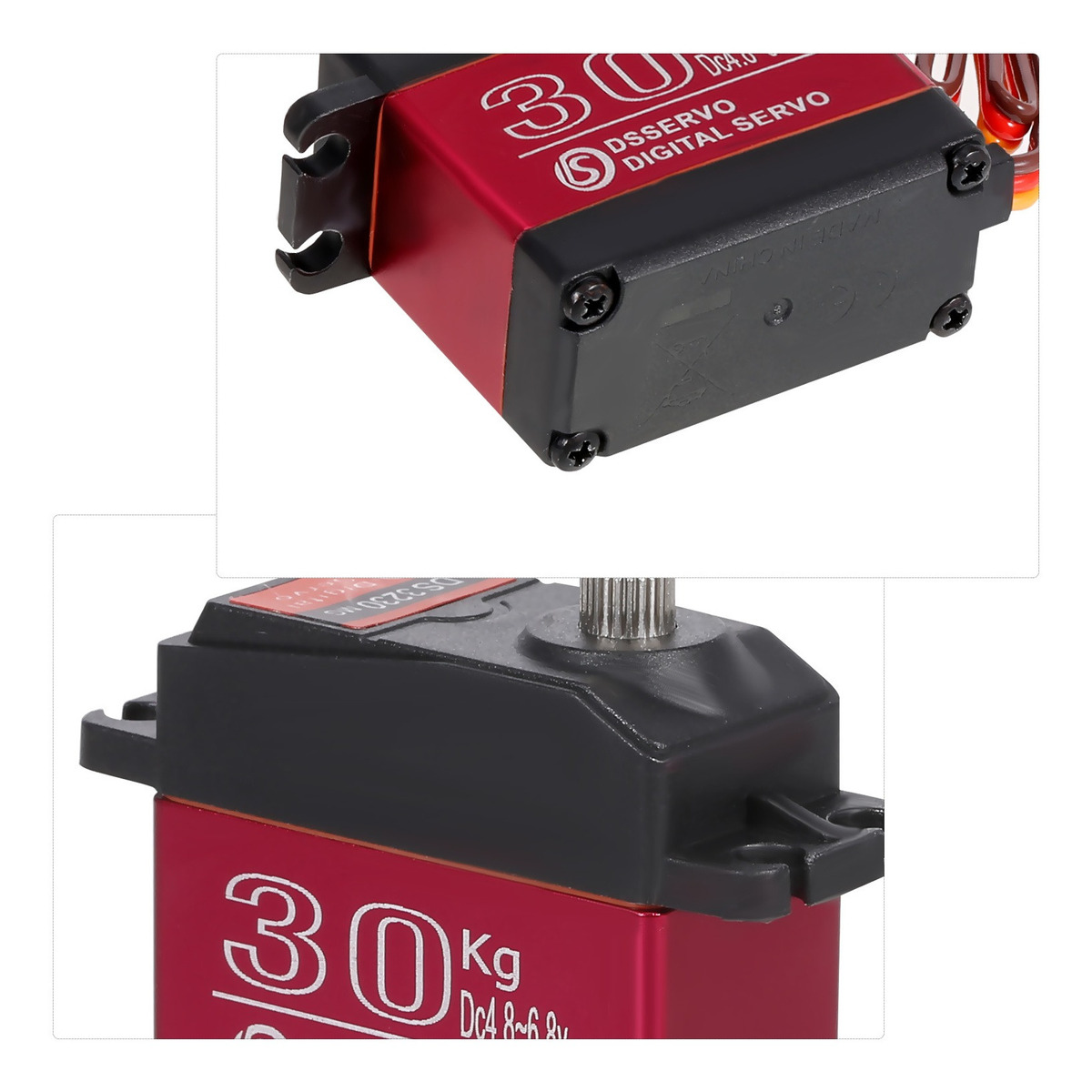 Ds3230 30kg Digital Servo Ip66 Impermeável De Aço Inoxidável - Imagem 9