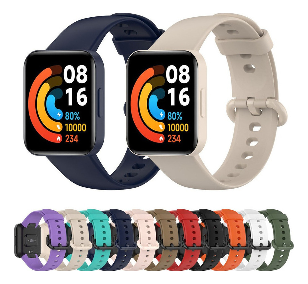 Correia De Sílica Compatível Com Redmi Watch2 Lite Waterproo - Imagem 6