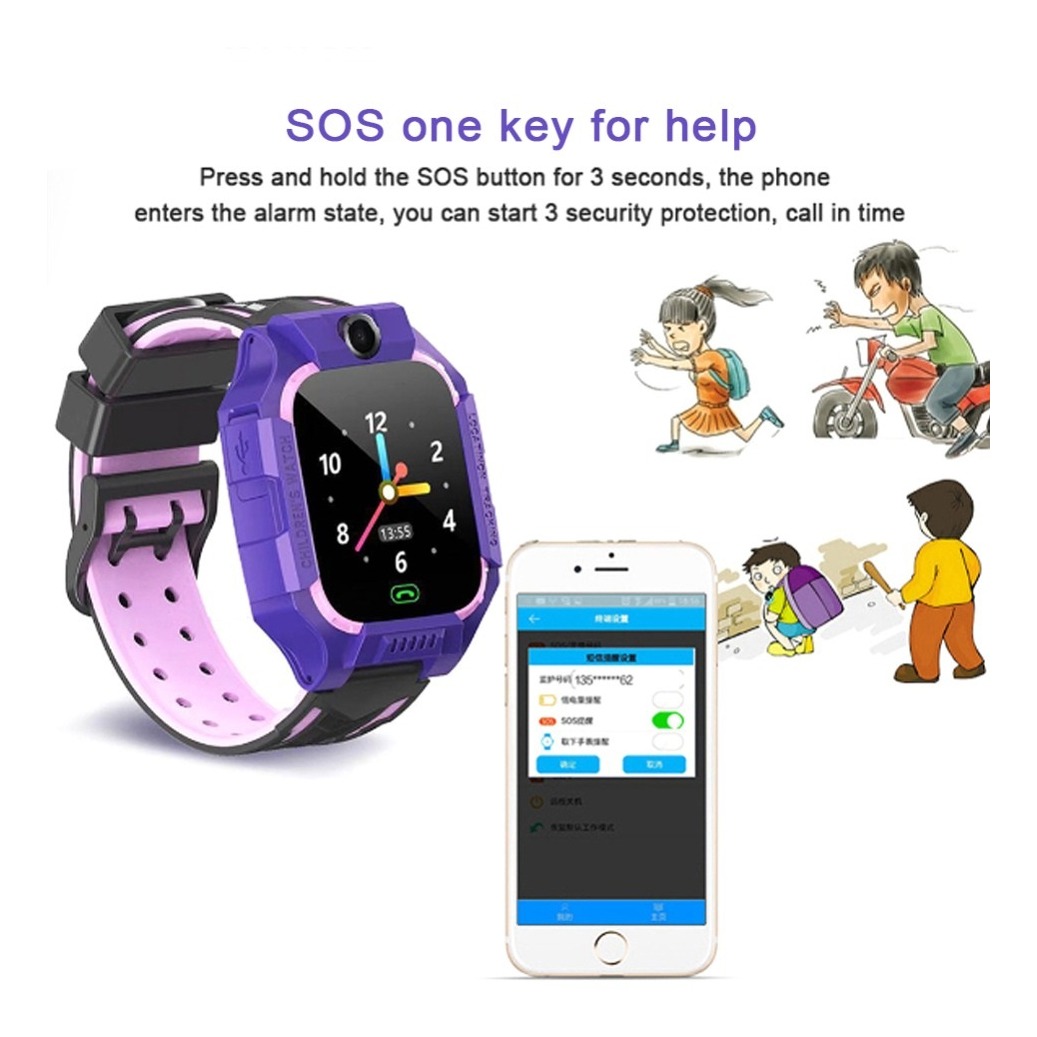 Q19 Kids Smart Watch Para Crianças Sos Call Phone - Imagem 14