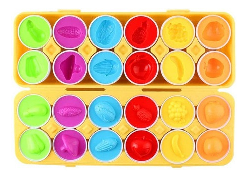 Ovos Montessori De Brinquedo Infantil Se Encaixam Em Formas - Imagem 9