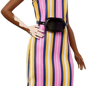 Boneca Barbie Fashionistas 135 Com Vitiligo E Cabelo
