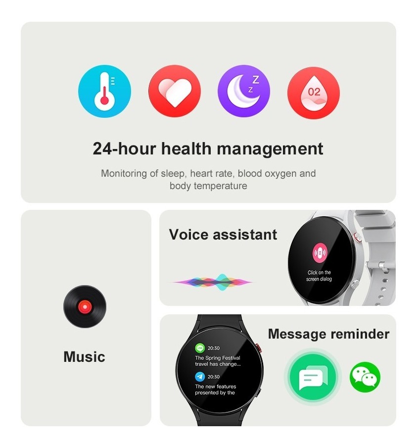 Bluetooth Smart Call Watch Relógio De Pulso Esportivo Relógi - Imagem 6