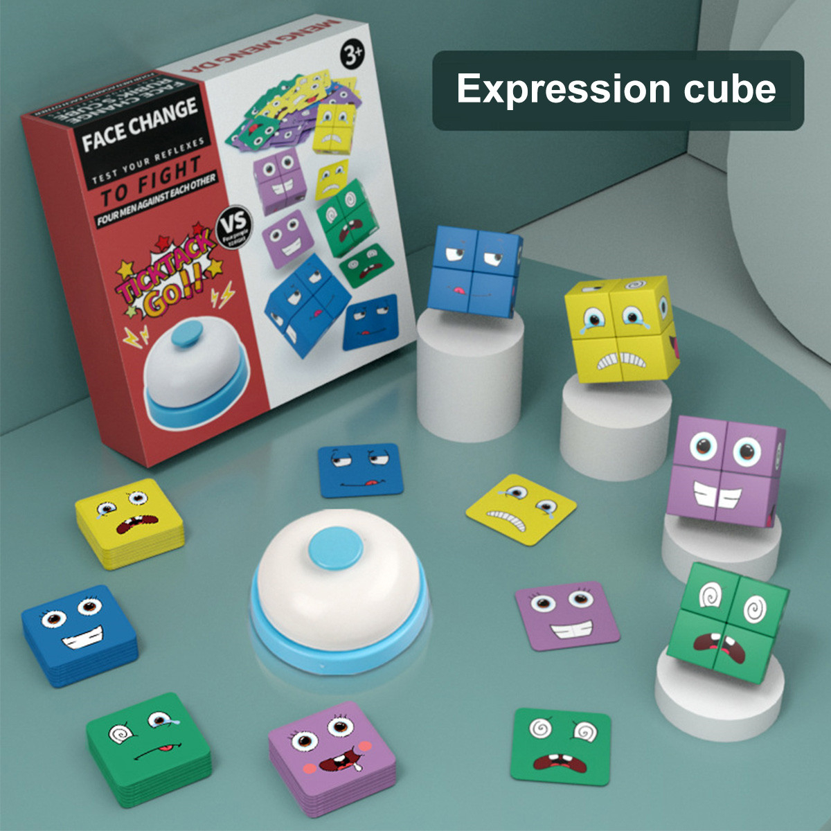 Bell Expression Building Blocks E Brinquedos Infantis - Imagem 8