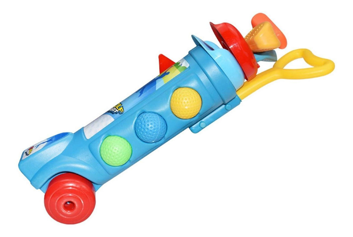 Conjunto De Tacos De Golfe Infantil Brinquedo Educativo - Imagem 7