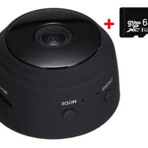 Wifi Magnet Câmera Uso Da Bateria Spy+cartão De Memória
