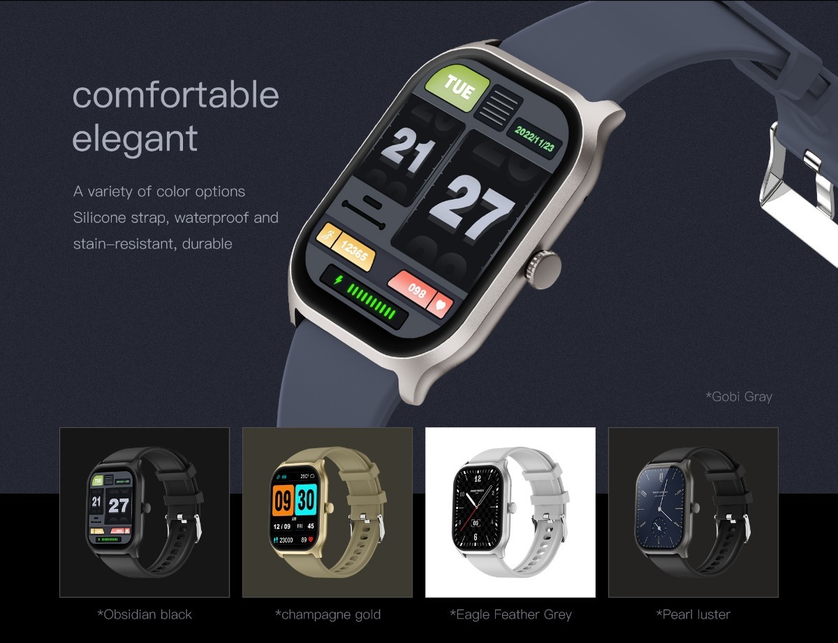 Smartwatch Bluetooth Call Sports Smart Watch Masculino E Fem - Imagem 2