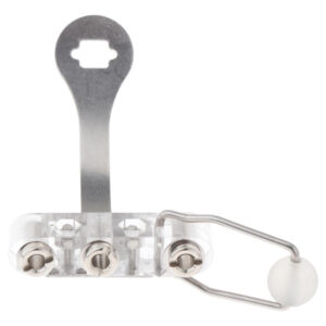 Esgrima Epee Socket Case Translúcido Peças Sobressalentes