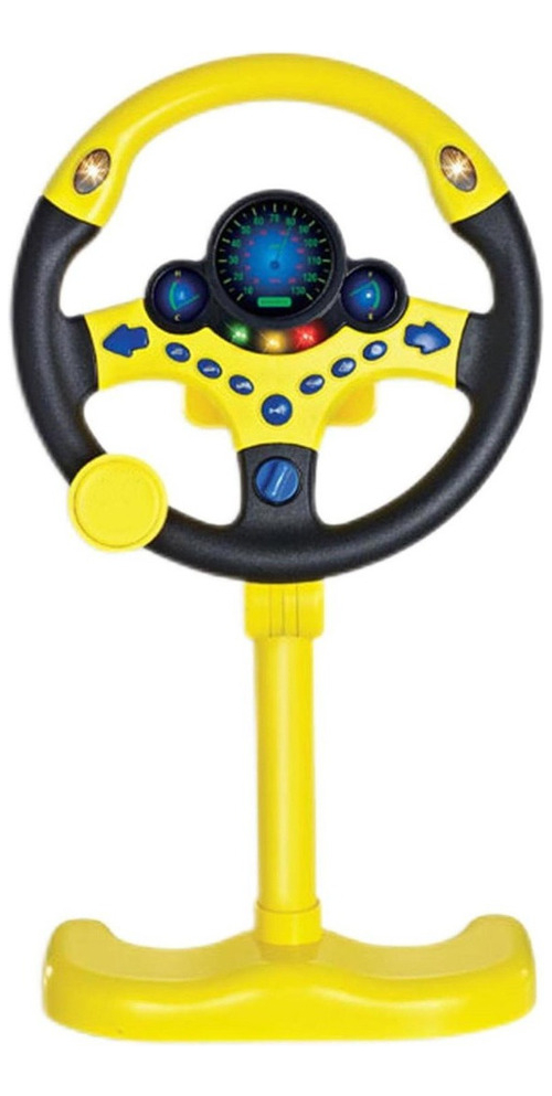 Volante Simulado Para Controle De Direção Infantil Com - Imagem 2