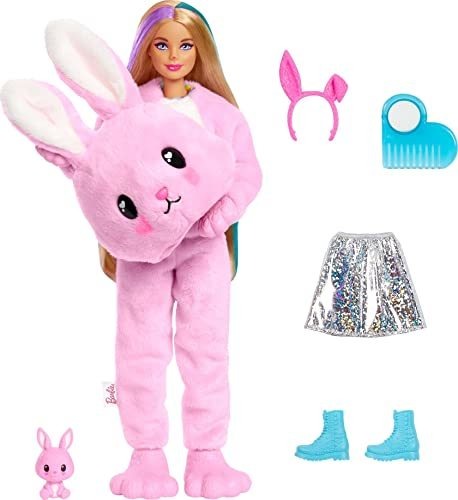 Barbie Cutie Revela Bonecas Com Fantasia Animal Plush 10 - Imagem 6