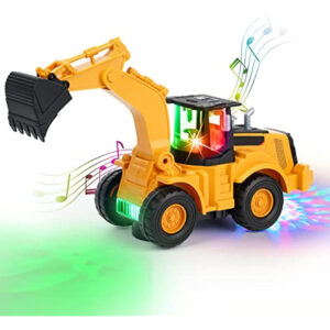 Escavadeira Elétrica Universal Infantil Toy Car Music Light