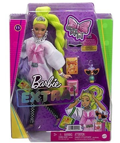 Boneca Barbie Extra 11 Em Leggings De Tamanho Grande - Imagem 6