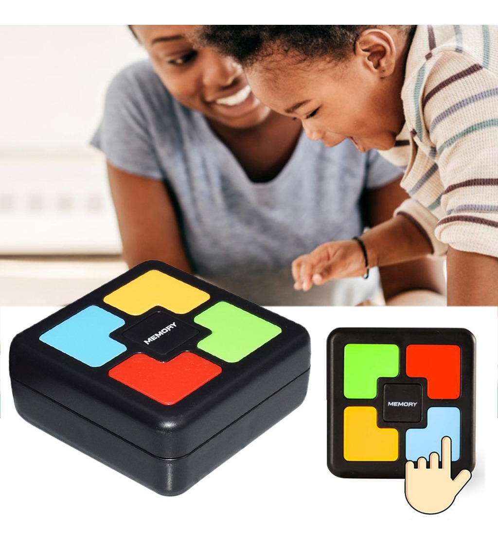 Pocket Memory Game Toy Repetir Sequência De Luz E Som - Imagem 8