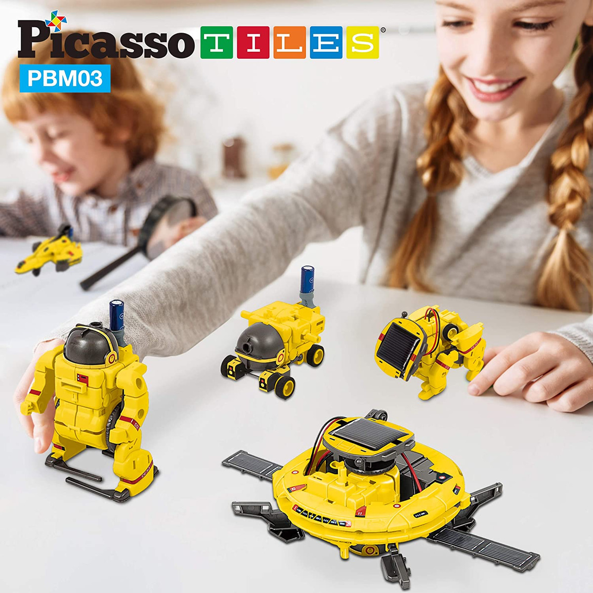 Robô Espacial Educativo Movido A Energia Solar Picassotiles - Imagem 6
