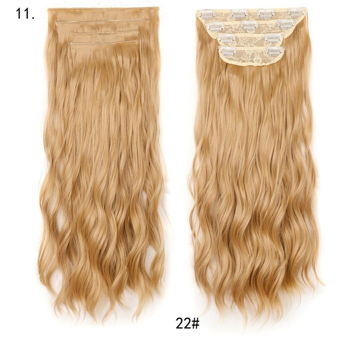 Peruca Feminina, Cabelo Comprido Encaracolado, Ondulado De Á - Imagem 42