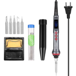 Handskit 90w Led Digital Ferro De Solda Conjunto Ajustável
